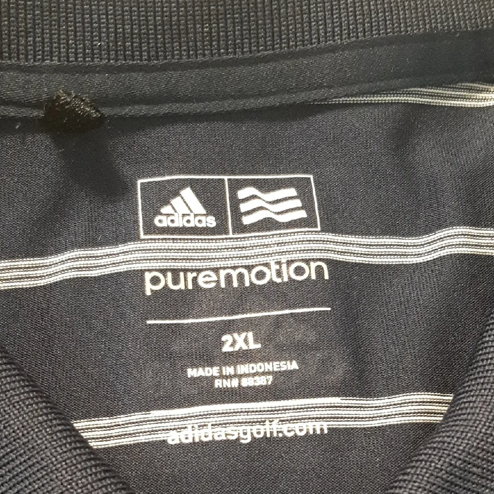Adidas Men's Size XXL Pure Motion Short Sleeve Polo Shirt Golf Casual